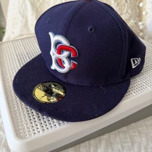 Men's New Era Navy Brooklyn Cyclones Authentic Collection 59FIFTY Fitted Hat